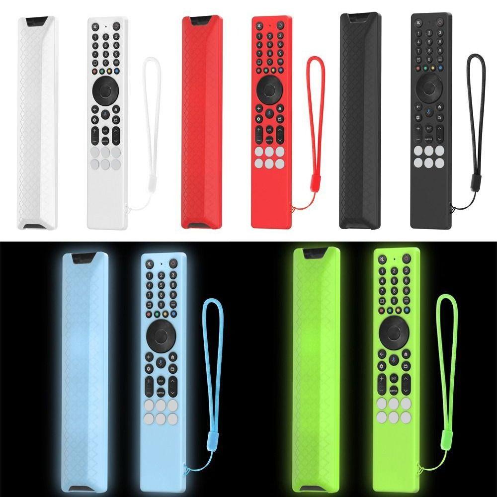 High Quality Silicone Protective Case with Lanyard Shockproof Remote Controller Cover Protector Soft Shell for TCL RC833A