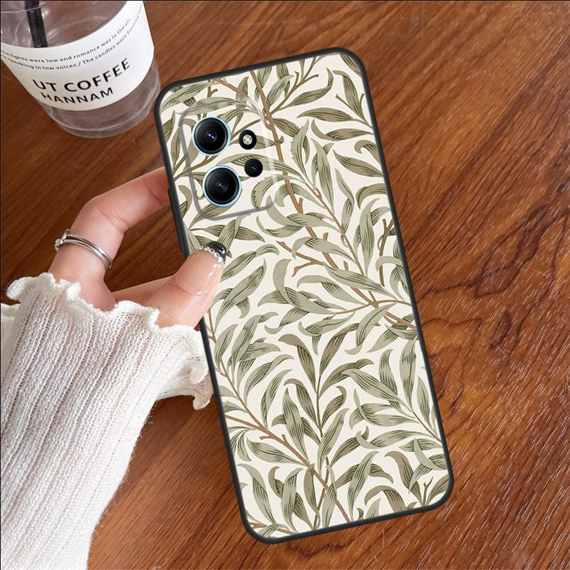 William Morris Case For Xiaomi Redmi 13C 14C 10C 12C Redmi Note 14 12 11 9 10 13 Pro 9S 10S 11S 12S Cover