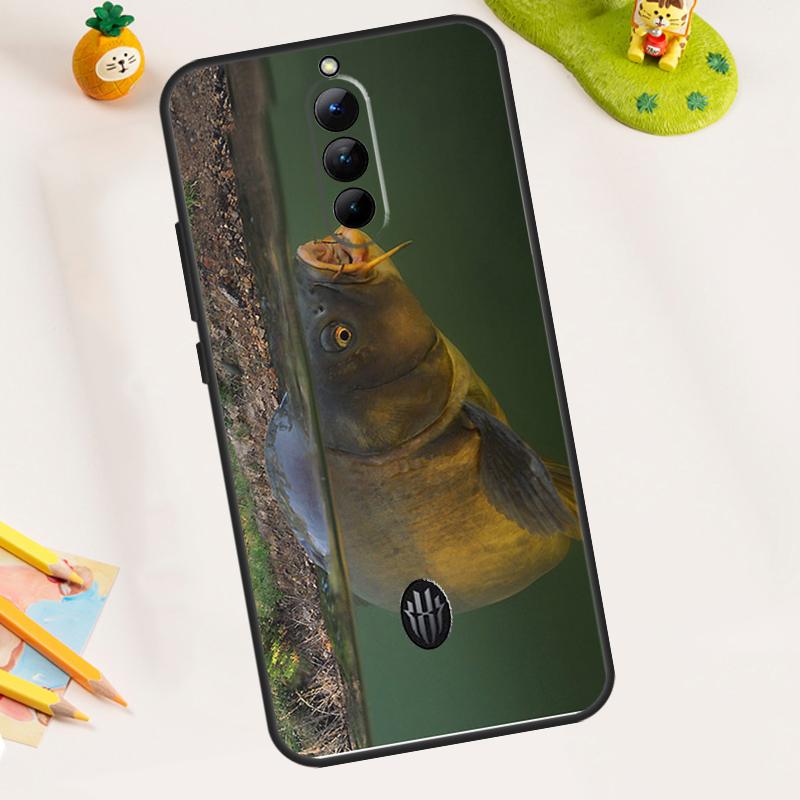 CARP FISH FISHING Case For ZTE Nubia RedMagic 11 9 8 10 Pro Plus 8S 9S 10S Pro 5G 5S 6 7 6S 7S Pro 11 Air Cover