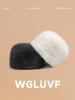 Warm and environmentally friendly fur hat for women, autumn and winter cold protection ear protection bucket hat