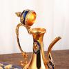 European Light Luxury Metal Wine Set