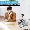 TRAVIX Kabel Organizer Tasche Aufbewahrungstasche Kabeltasche Reise Zubehör