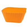 1/6Pcs 7Cm Square Shaped Jelly Pudding Mold Muffin Cake Cup Silicone Molds Kitchen Baking Accessories
