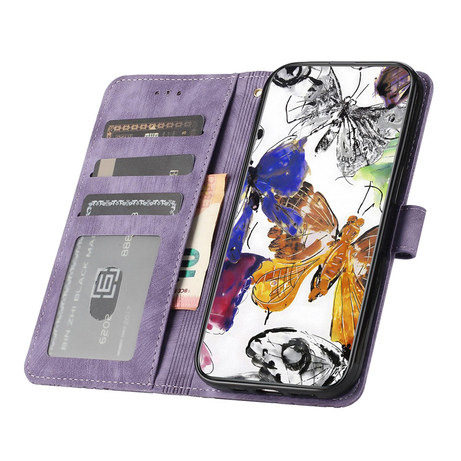 Purple PU Leather