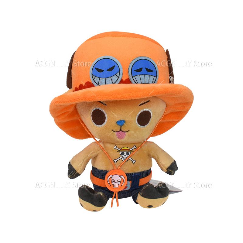 20-30cm One Piece Chopper Luffy Law Sanji Stuffed Doll Kawaii Soft Plush Toys Kids Pillow Gift Children Birthday