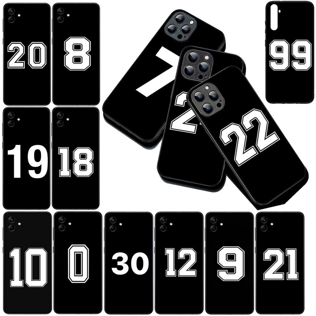 for Apple iPhone 17 16 14 15 Plus Pro Max 16E ProMax + 15Plus 15+ 16+ Phone Case Lucky Number Football Basketball No 23 24 7 5