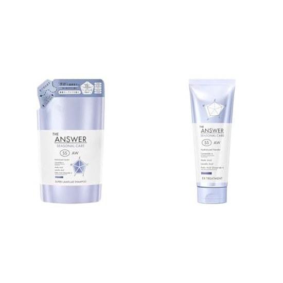 ANSWER Seasonal Care SS Shampoo Refill Treatment Set Jasmine Mandarin Orange Fragrance
