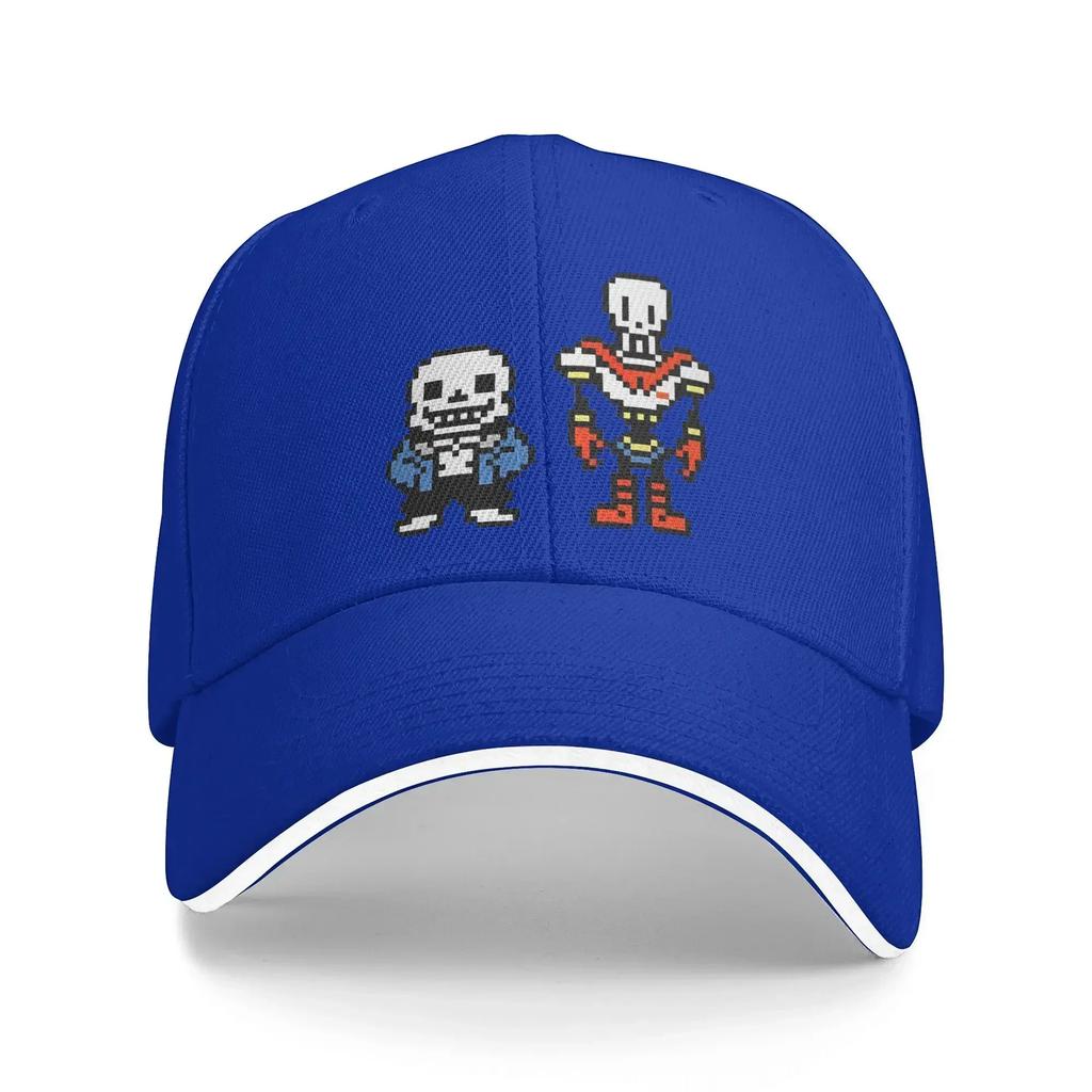 Undertale Sans and Papyrus Accessories Unisex WoUnisex Baseball Cap Dad Hat Vintage Daily Headwear Adjustable Fit Snapback Hat