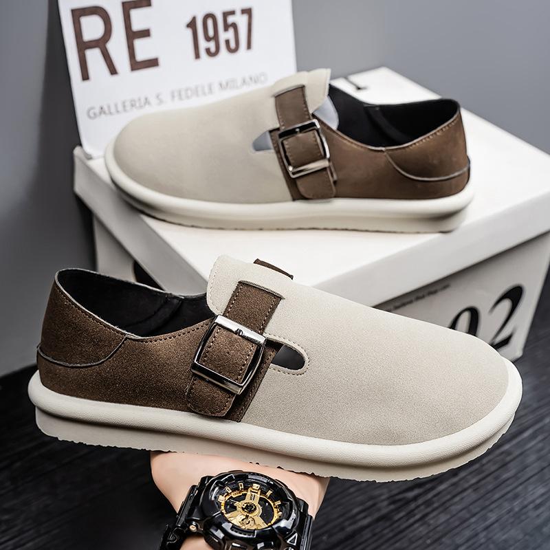 Men's Casual Shoes 2025 New Fashion Trend Comfortable Breathable Non-slip Flat Shoes Outdoor Casual Shoes
