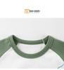 27kids Korean Style Dinosaur Short Sleeve T-Shirt - 2024 Children's Sweatshirt Base Layer