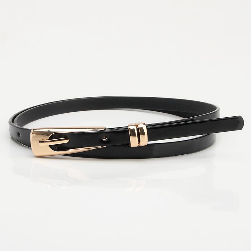 New Leopard Print Color Fashionable and Versatile Women's Fine Belt with Alloy Pin Buckle Pairs Well with Sweater, Dress and Suit Decorative Straps