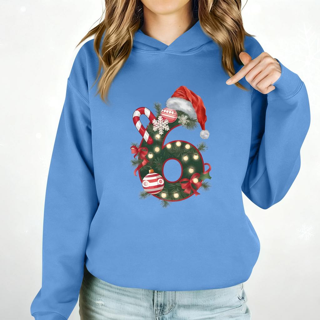 Damen Casual Fashion Outfit Sweatsuit Bedrucktes Langarm Casual Kapuzenpullover