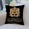 M-Morocco Map Flag Pillow Cushion Cover Pillowcase Living Room Sofa Home Decor Customized