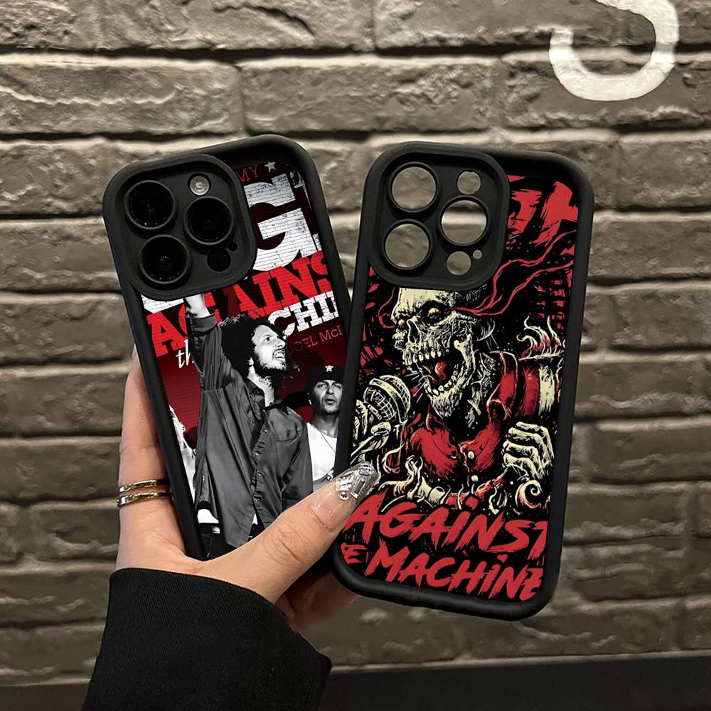 Band Rage A-Against The M-Machine Classic Phone Case For IPhone 17 16 15 14 13 12 11 Air Plus Pro Max Soft Back Cover