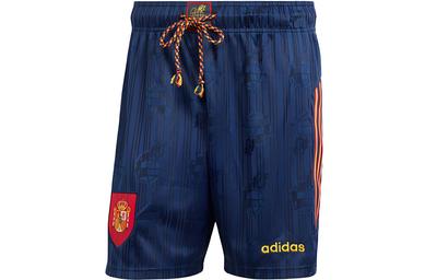 Spain 1996 Home Shorts Soccer Ball Shorts Men's Dark Indigo IT7755