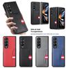 Card Holder Leather Case for Samsung Galaxy Z Fold7 Fold6 5G Fold5 Fold 7 6 5 Fold4 Fold3 Fold 4 3 Slim Thin Cell Phone Bag