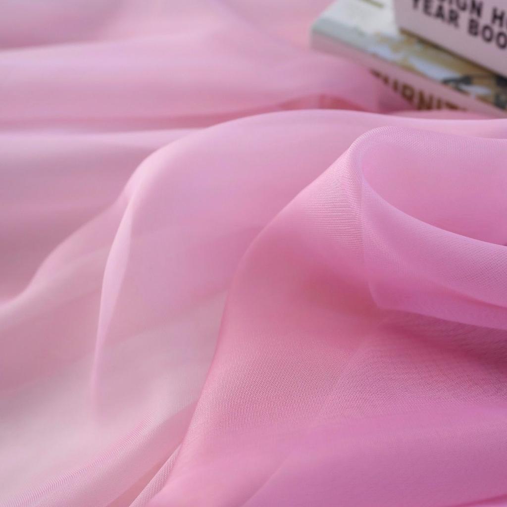 Gradient Tulle Curtains for Living Room Bedroom Kitchen Transparent Sheer Curtain Home Decor Window Drapes European American