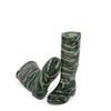 PVC Winterfischen High-Top Lange Röhre Arbeitsschutz Regenstiefel, Camouflage Hohes Rohr Wasserdicht Arbeits-Regenstiefel Herren Wasserschuhe