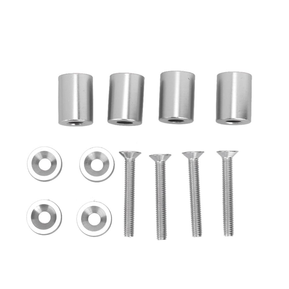 Car Aluminum Alloy Engine Hood Ventilation Spacer Riser Fit for 6mm Motor