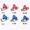 1PCS  Brass Mini Ball Valve 1/8" 1/4" 3/8" 1/2" Male-Male/Female-Male/Female-Female Air Compressor Water Gas Oil Shut Off Valve