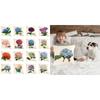 Stylishs Flower Cushions Cover Hydrangea Throw Pillow Cover Linen Material