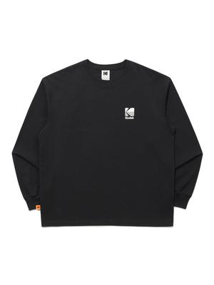 KODAK Essentials Big Logo Long Sleeve T-Shirt Black