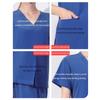 1Pc Nurse Doctor Dental Surgery Salon Spa Polyester Fiber Solid Color Medical Uniforms Hospital Isolation Gown Workwear