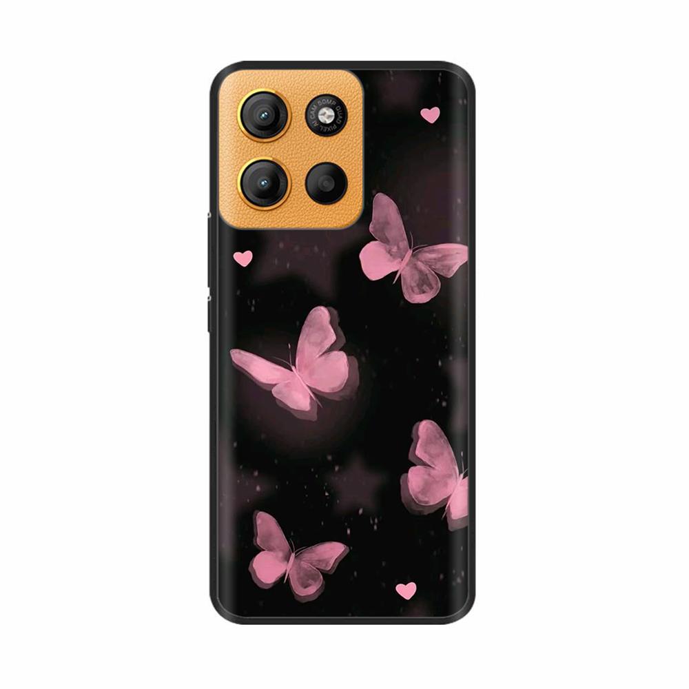For Motorola G15 Case Cute Phone Case Funny Back Cover For Moto G15 Power Camera Protection Soft Original Liquid Silicone Cases