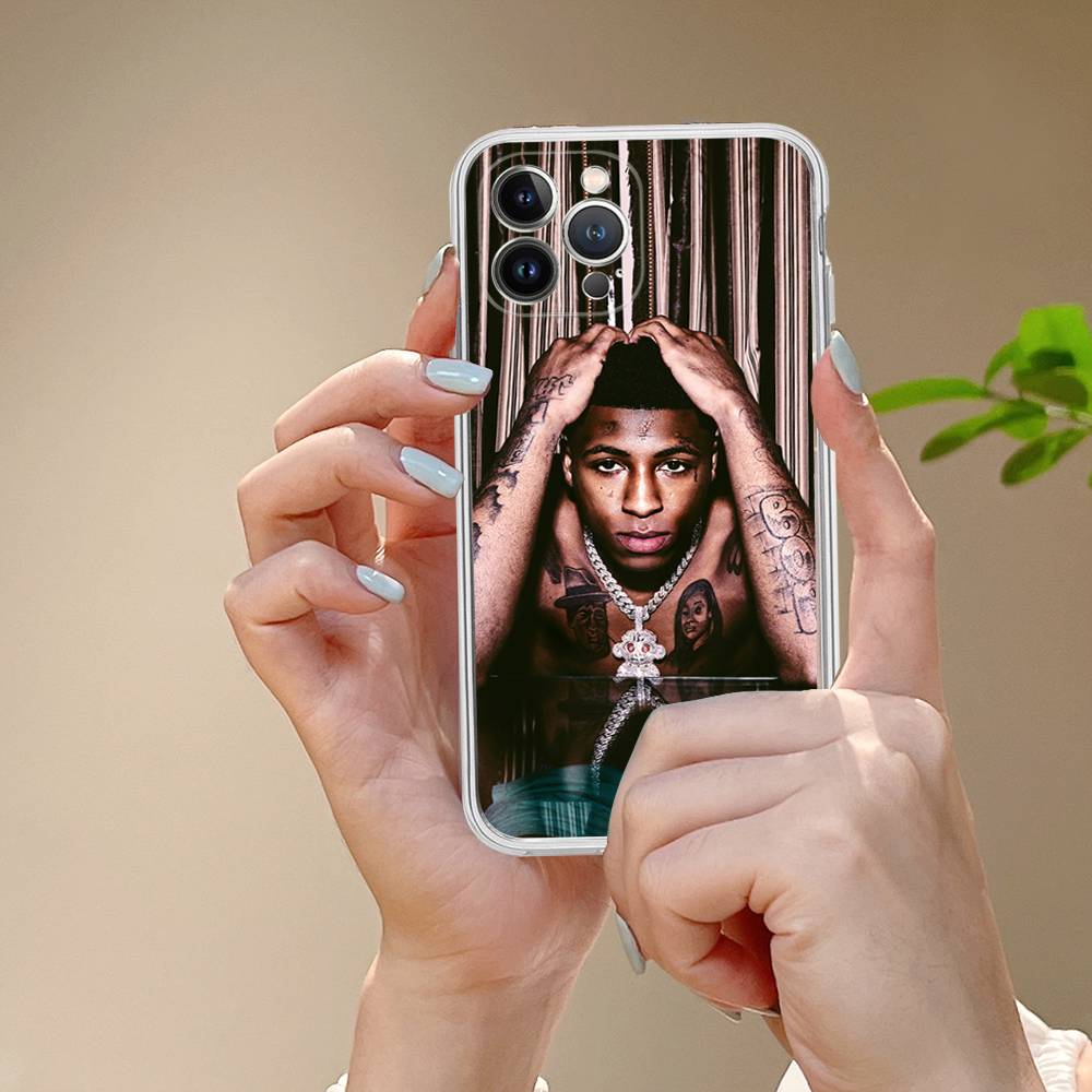 Singer YoungBoy Never Broke Again For IPhone 11 12 13 14 15 16 17 Pro Max Plus 13 Mini Silicone Soft Transparent Back