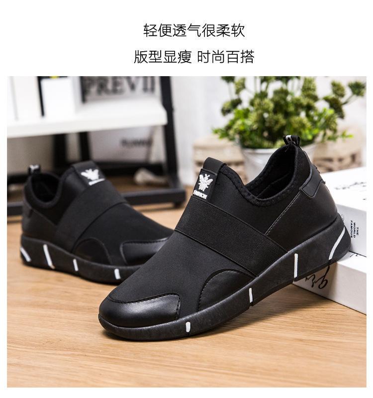 

2024 весна новые женские туфли на плоской подошве ленивые однопедальные повседневные женские туфли спортивные уличные туфли для папы 35 чёрный