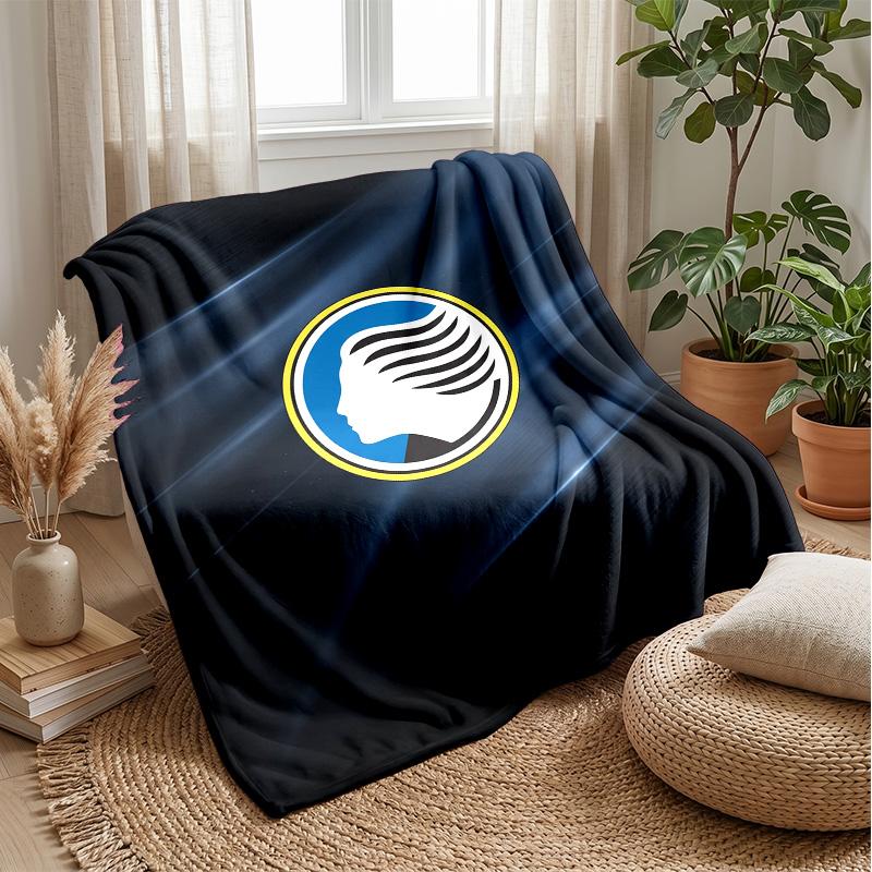 Atalanta FC Soft Flannel Fleece Blanket Lightweight Cozy Warm Throw Blanket For Sofa Bed Home Decor