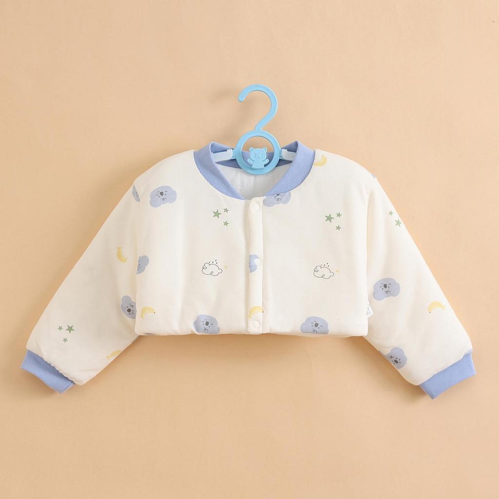 Pure Cotton Baby Sleep Vest for Shoulder Protection and Cold Prevention