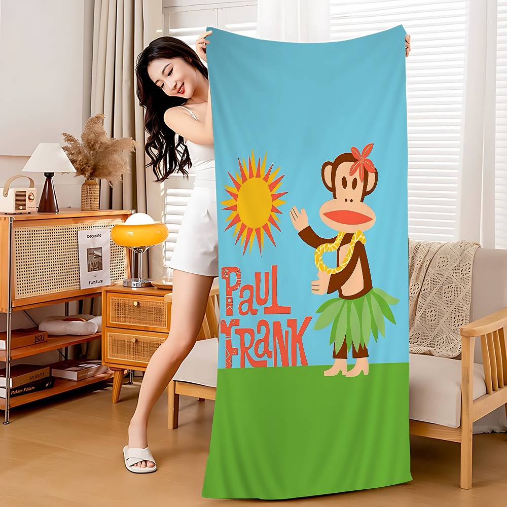 P-Paul F-Frank Big Microfiber Beach Towels Quick Dry Towel Sand Beach Towels Pool Towel for Travel Swim Pool Yoga