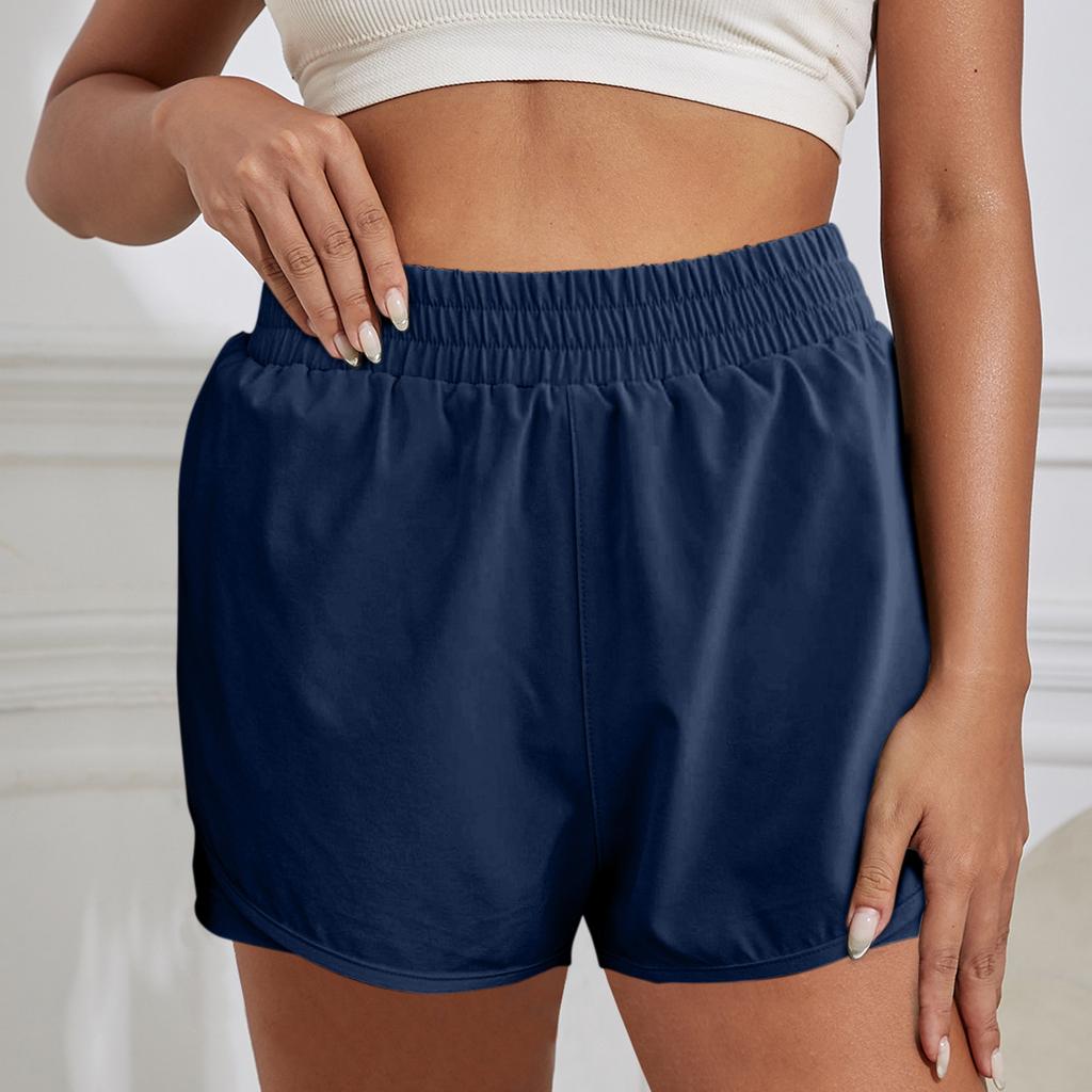 Women's Breathable Quick-drying Sports Shorts -light Yoga Shorts Slim-fit Running Fitness Pants