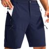Herren 2024 Übergröße Multi-Taschen Arbeitsshorts mit neuem Reißverschluss
