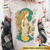 Aphrodite Pagan Goddess Shirt Comfort Colors Greek Mythology Tee Gift for Her, Witchcraft Mothers Day Gift Feminist Shirt, Divine Feminine