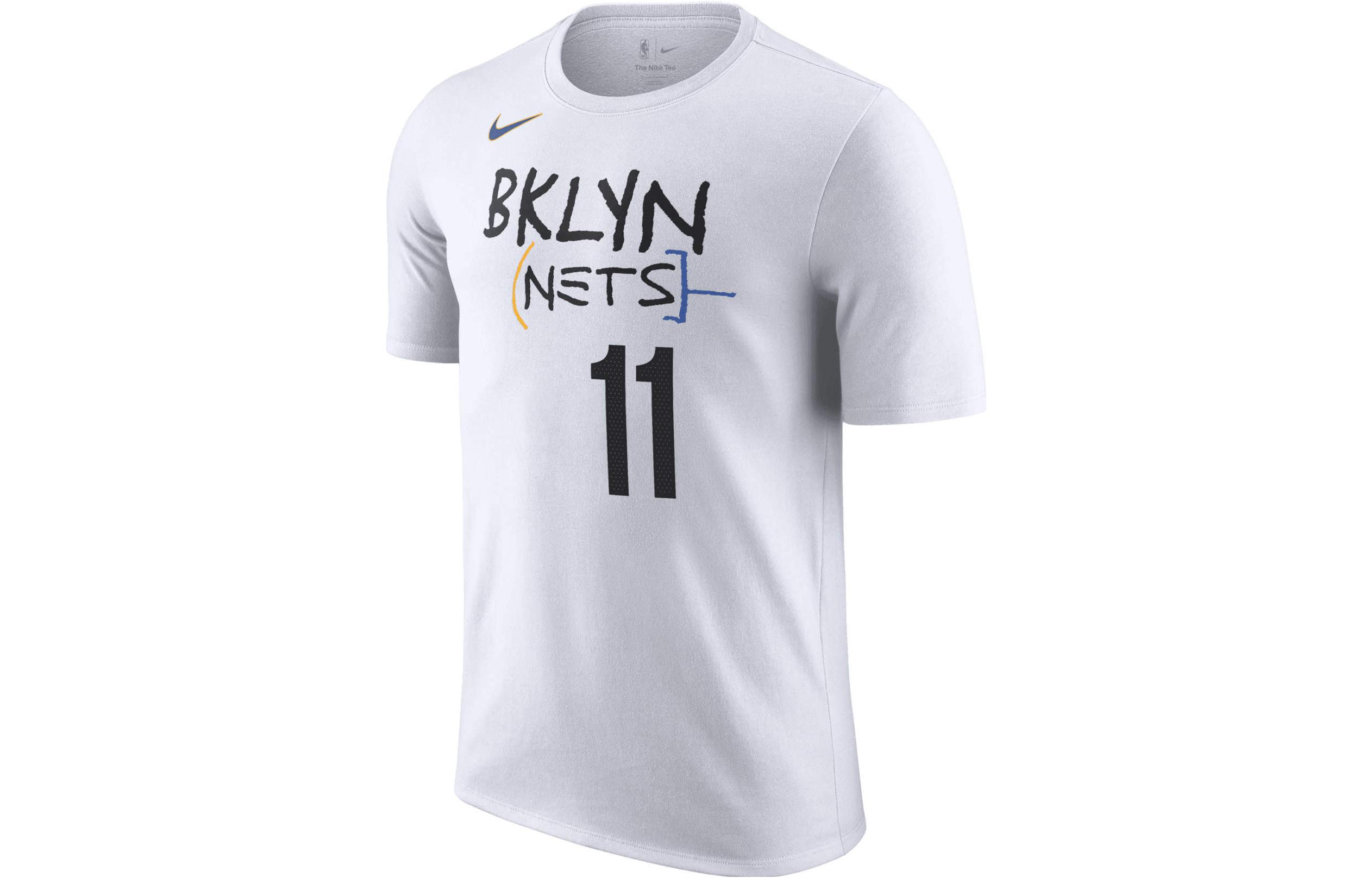 Nike Nba Brooklyn Nets Kyrie Irving City Edition T shirt DV5975-103 L