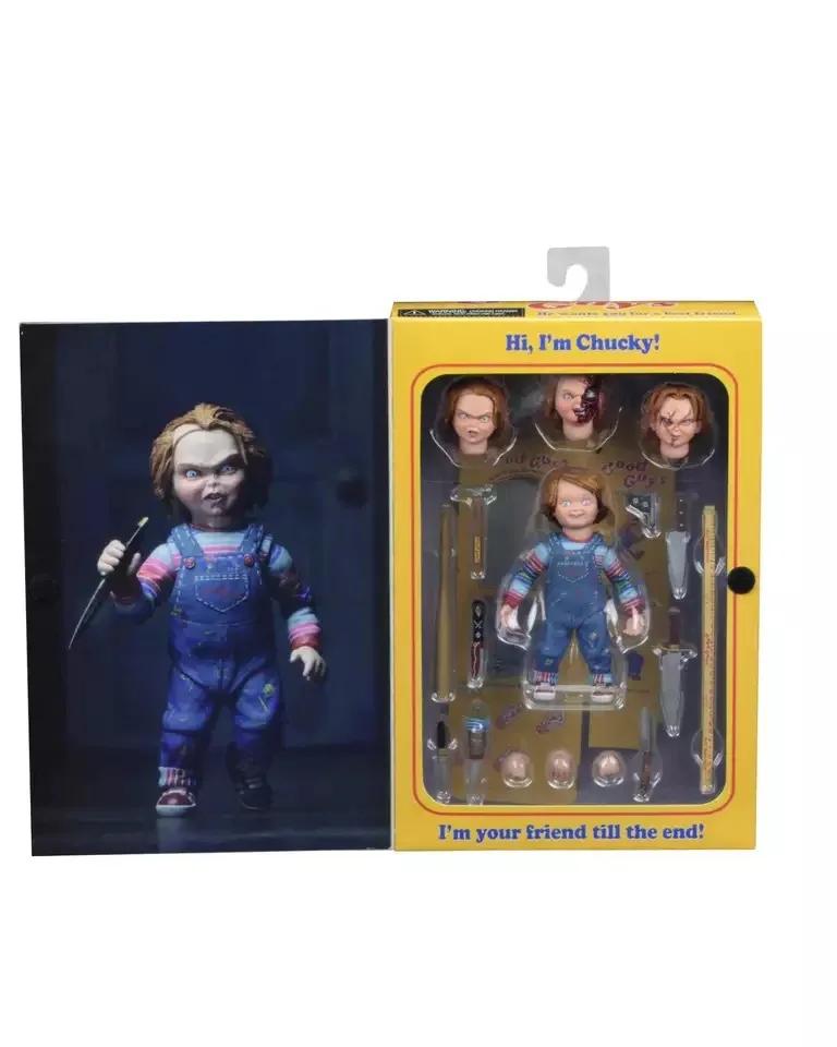 Chucky Fine Guys Actionfigur Er will, dass du ein bester Freund bist Kinderspaß Chucky Figur Spielzeug Weihnachtsgeschenk