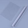 2 Pcs/set Clay Roller Rectangle Sheet Board Set Clay Rolling Pin Modeling Tool Kit Transparent