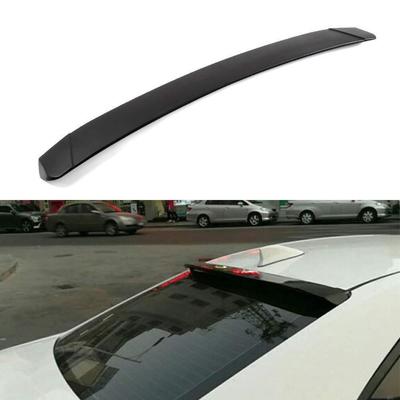 Compatible with Toyota Corolla Levin 2014-18 Sedan - Black Carbon Fiber Rear Spoiler