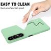 For Sony Xperia 1 VII Liquid Silicone Case Phone Back Cover with Hand Strap