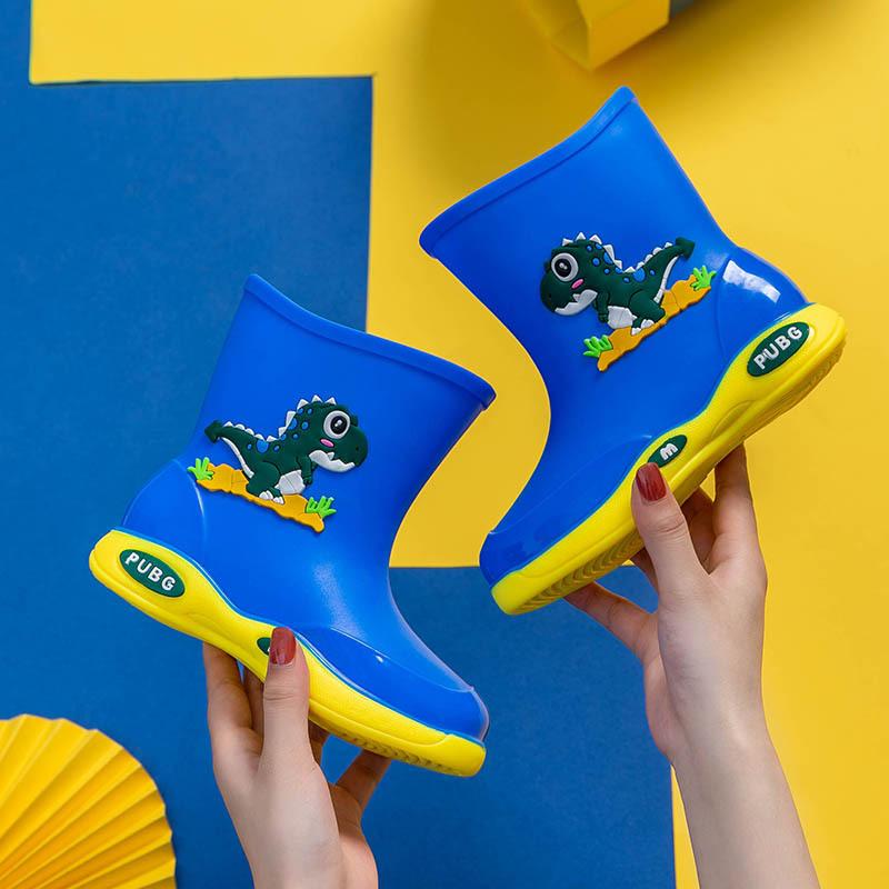 

Теплые съемные непромокаемые сапоги с флисовой подкладкой, нескользящие, водонепроницаемые, для мальчиков и девочек 29