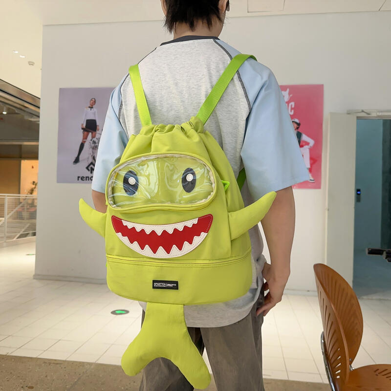 Hai Rucksack Schüler Schultasche Unisex Cartoon Rucksack