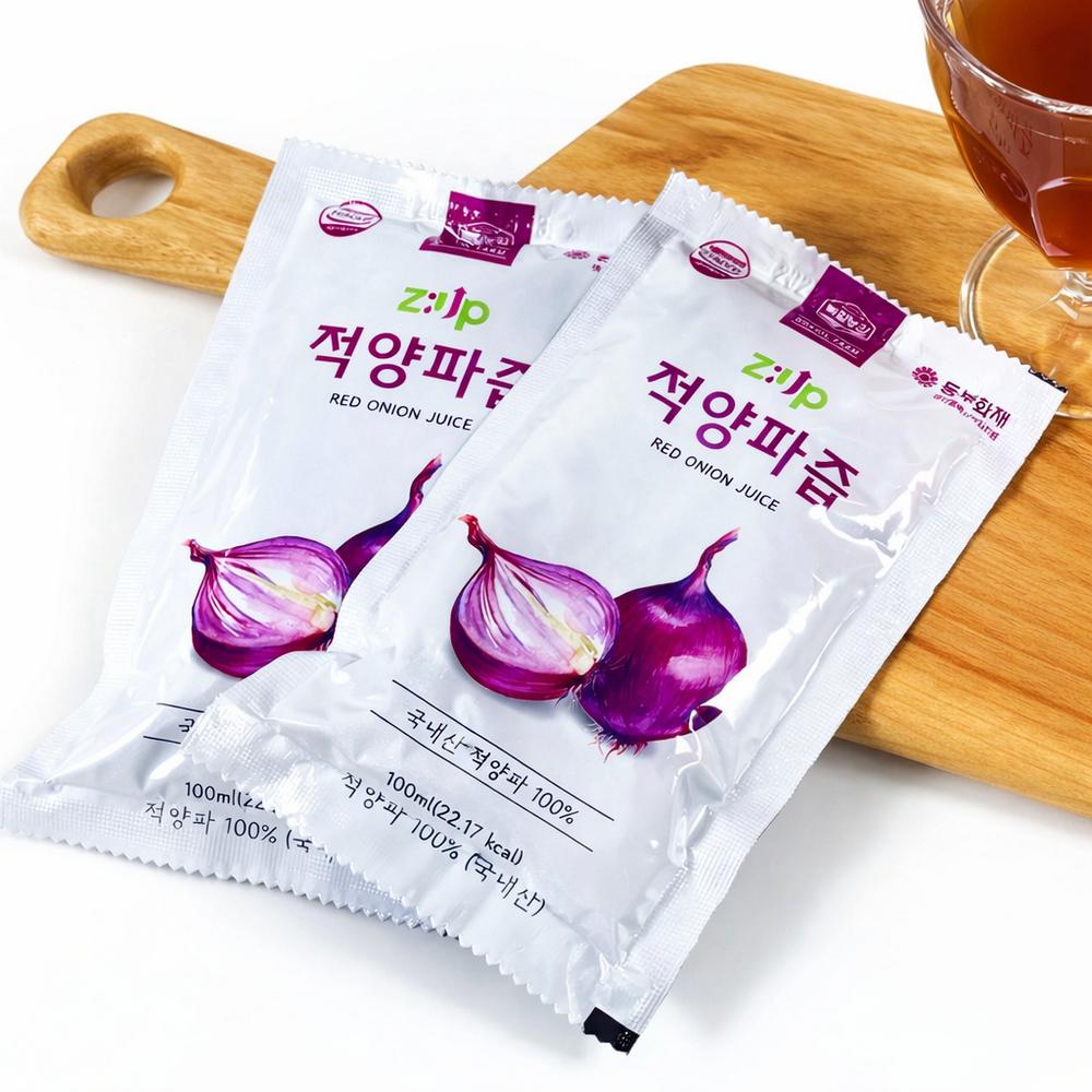 Bokgil Farm Muan Purple Onion Juice 100ml x 100 pouches (Bulk Packaging) 100 pcs