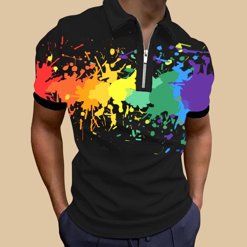 Essential Short-sleeve Polo Shirt, Stylish and Comfortable, Perfect for Casual Wear.