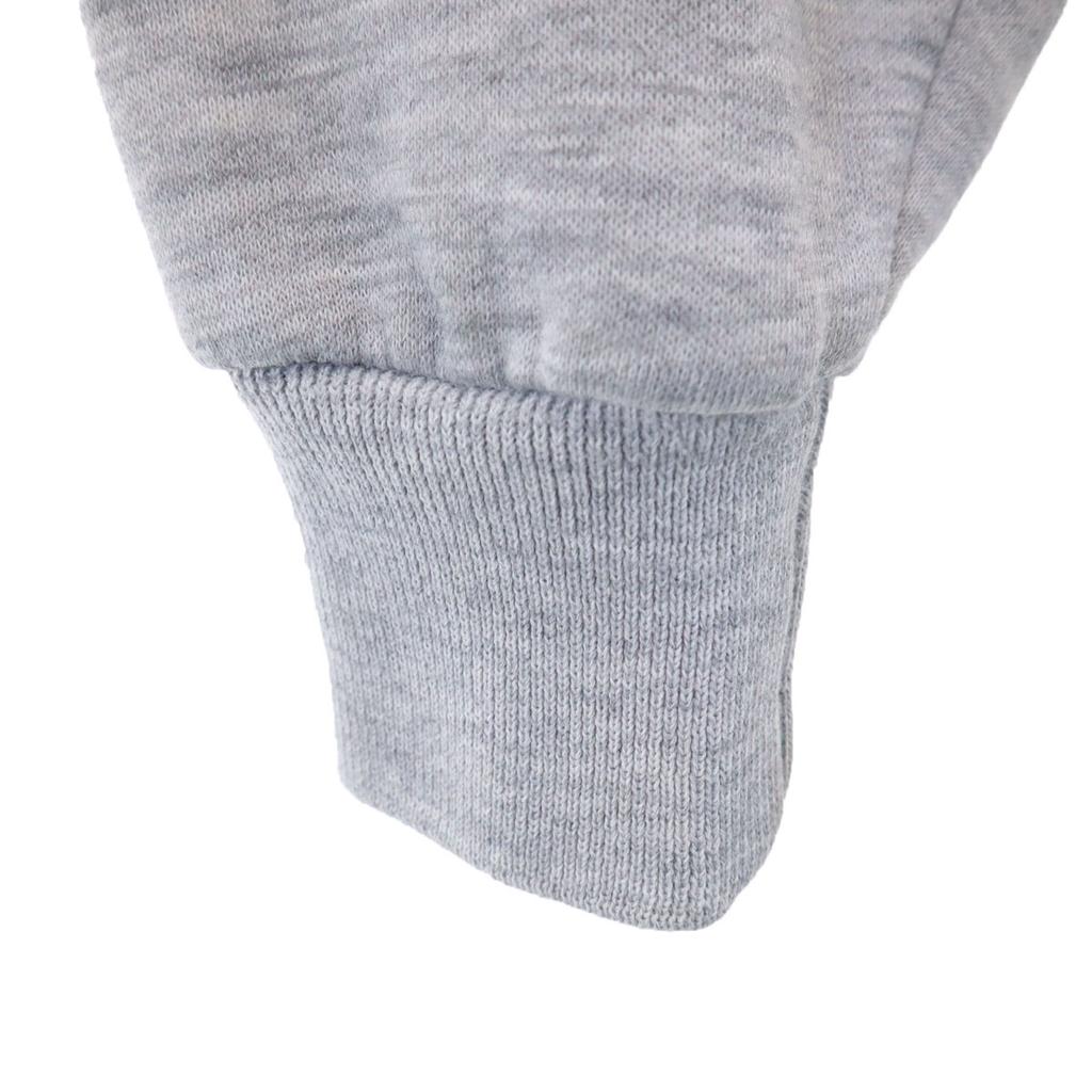 Nike 90s Old Silver Tag Long Sleeve Sweat Zip Hoodie L Gray Back Brushed Men's Used