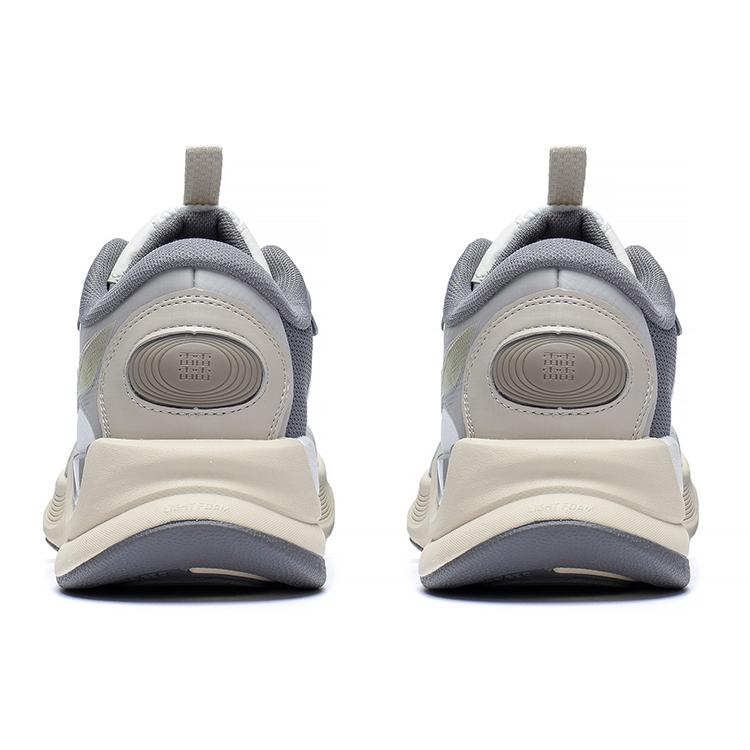 Li Ning Yun Ji Textile, Synthetic Leather, TPU Cushioning Slip Resistant Breathable Low top Sports Casual Shoes Men's AGLS107-2