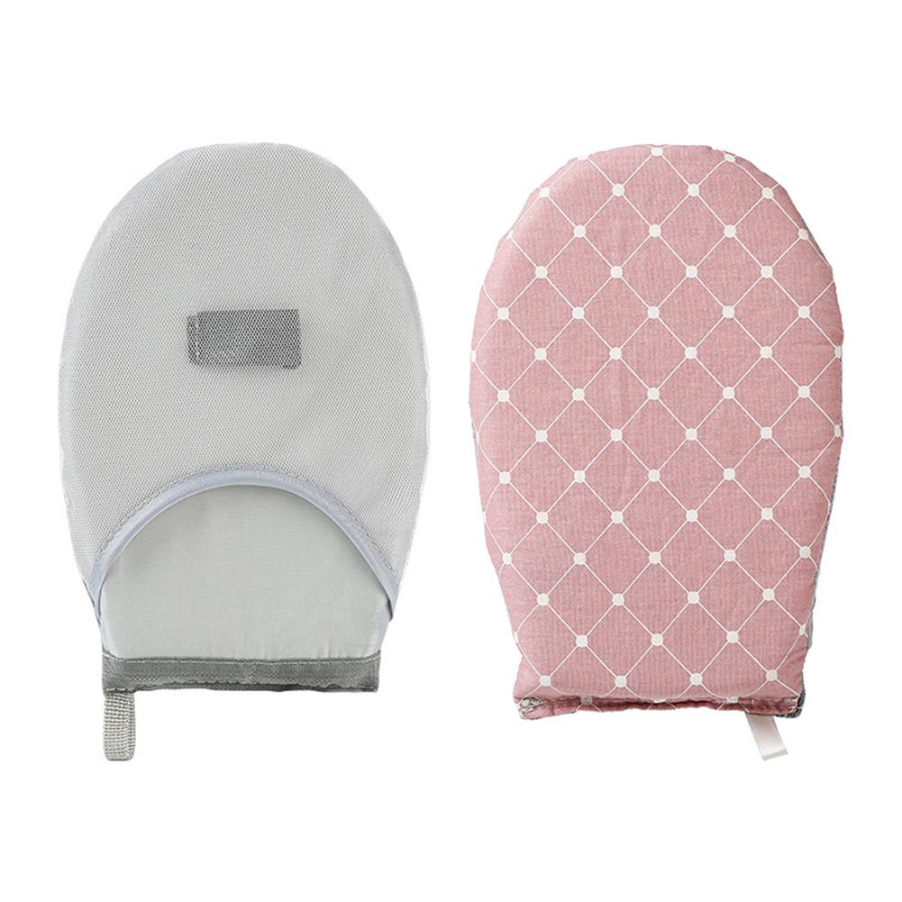 Household Insulated Handheld Ironing Tray Heat Resistant Garment Steamer Mitt Anti Steam Mini Ironing Board for Clothing Store