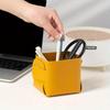 Creative PU Leather Storage Box Nordic Desktop Decorate Jewelry Keys Display Tray Makeup Organizer Container Books Plants Holder