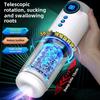 Capsule Masturbator Automatic Retractable Rotating Sucking Male Masturbation Trainer Adult Sex Products